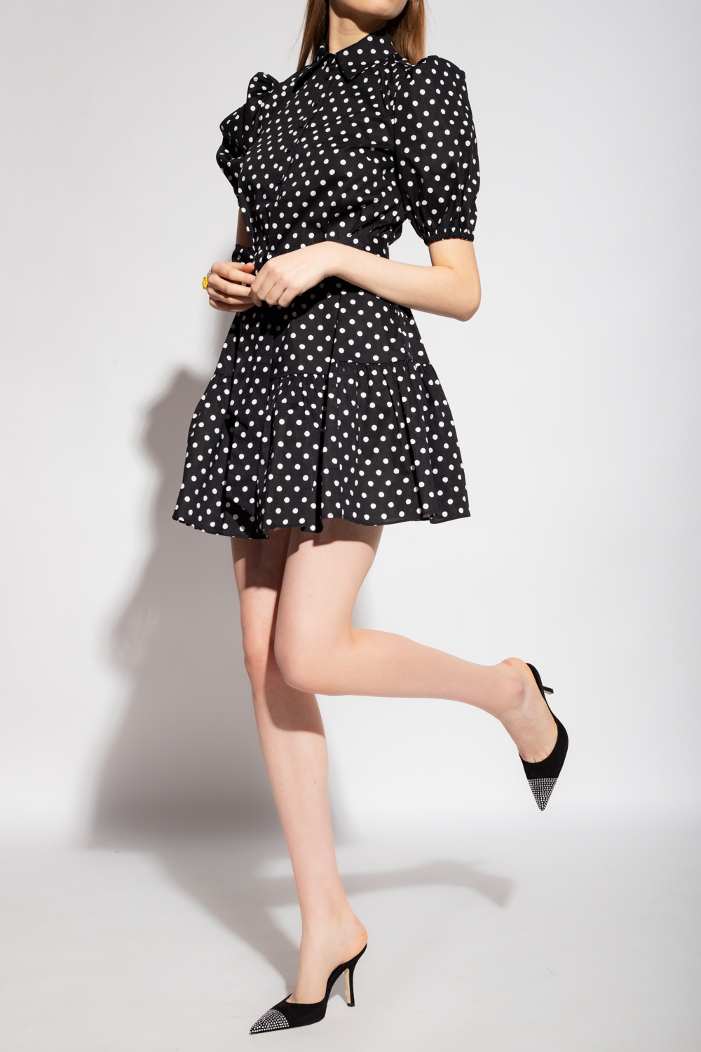 IetpShops Estonia - Garcia Denim Shorts - Dress with polka dot